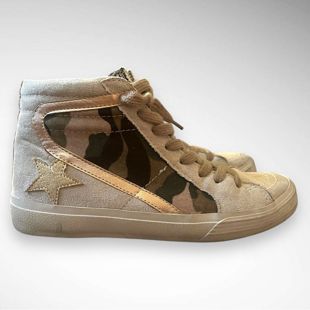 SHU SHOP Roxanne High Top Camo Sneakers Size 7 | EUC - Picture 7 of 11